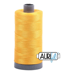 Aurifil Mako 28wt Cotton 750 m 820 yd. spool - 2135 Yellow Aurifil Mako 28wt Cotton 750 m 820 yd. spool - 2135 Yellow
