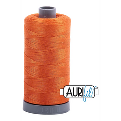 Aurifil Mako 28wt Cotton 750 m 820 yd. spool - 2235 Orange Aurifil Mako 28wt Cotton 750 m 820 yd. spool - 2235 Orange