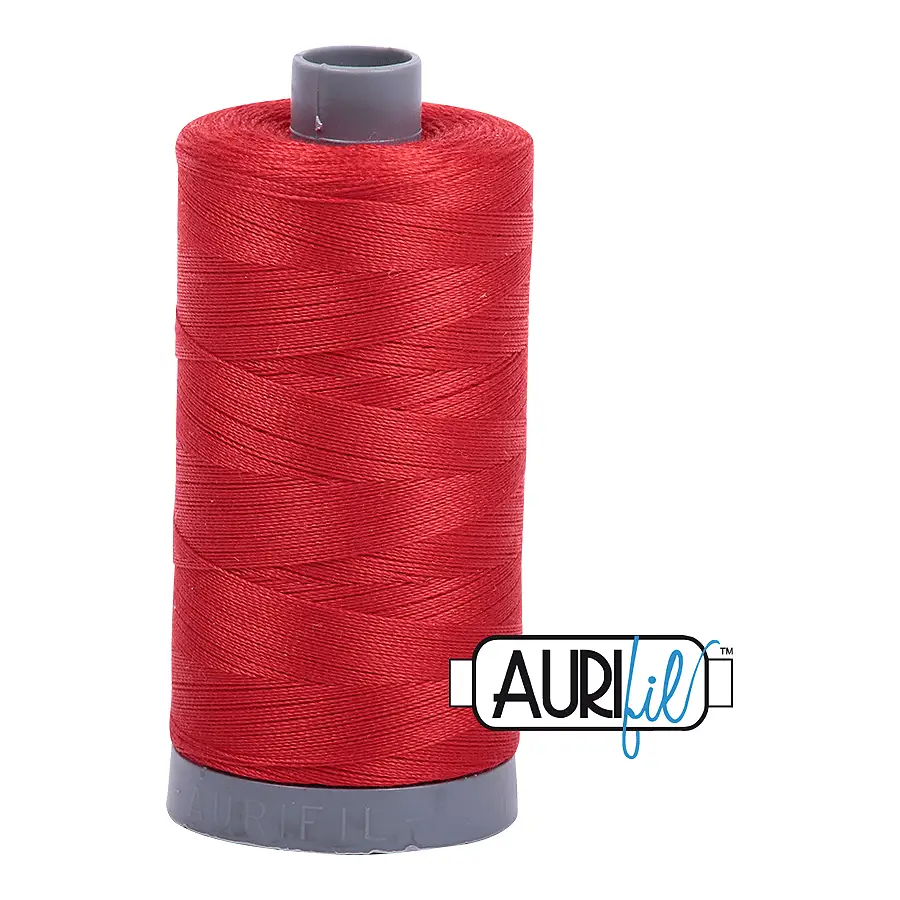 Aurifil Mako 28wt Cotton 750 m 820 yd. spool - 2270 Paprika Aurifil Mako 28wt Cotton 750 m 820 yd. spool - 2270 Paprika