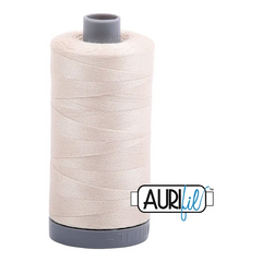 Aurifil Mako 28wt Cotton 750 m 820 yd. spool - 2310 Light Beige Aurifil Mako 28wt Cotton 750 m 820 yd. spool - 2310 Light Beige