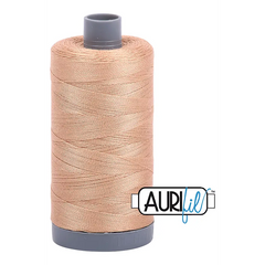 Aurifil Mako 28wt Cotton 750 m 820 yd. spool - 2318 Cachemire Aurifil Mako 28wt Cotton 750 m 820 yd. spool - 2318 Cachemire