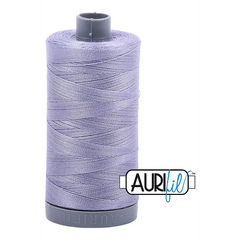 Aurifil Mako 28wt Cotton 750 m 820 yd. spool - 2524 Grey Violet Aurifil Mako 28wt Cotton 750 m 820 yd. spool - 2524 Grey Violet