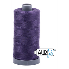 Aurifil Mako 28wt Cotton 750 m 820 yd. spool - 2581 Dark Dusty Grape Aurifil Mako 28wt Cotton 750 m 820 yd. spool - 2581 Dark Dusty Grape