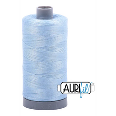 Aurifil Mako 28wt Cotton 750 m 820 yd. spool - 2715 Robins Egg Aurifil Mako 28wt Cotton 750 m 820 yd. spool - 2715 Robins Egg