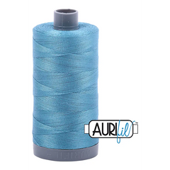 Aurifil Mako 28wt Cotton 750 m 820 yd. spool - 2815 Teal Aurifil Mako 28wt Cotton 750 m 820 yd. spool - 2815 Teal