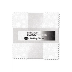 Basically Black & White Building Block 10 inch Squares Basically Black & White Building Block 10 inch Squares