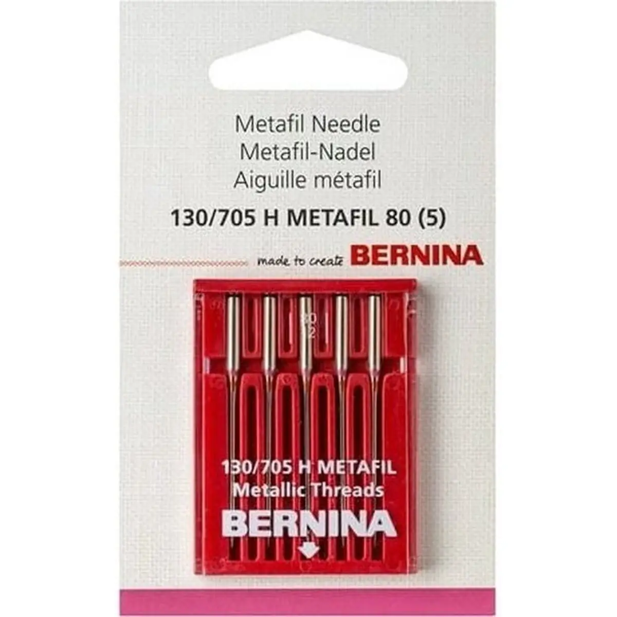 Bernina Metafil Needle Size 80 Bernina Metafil Needle Size 80