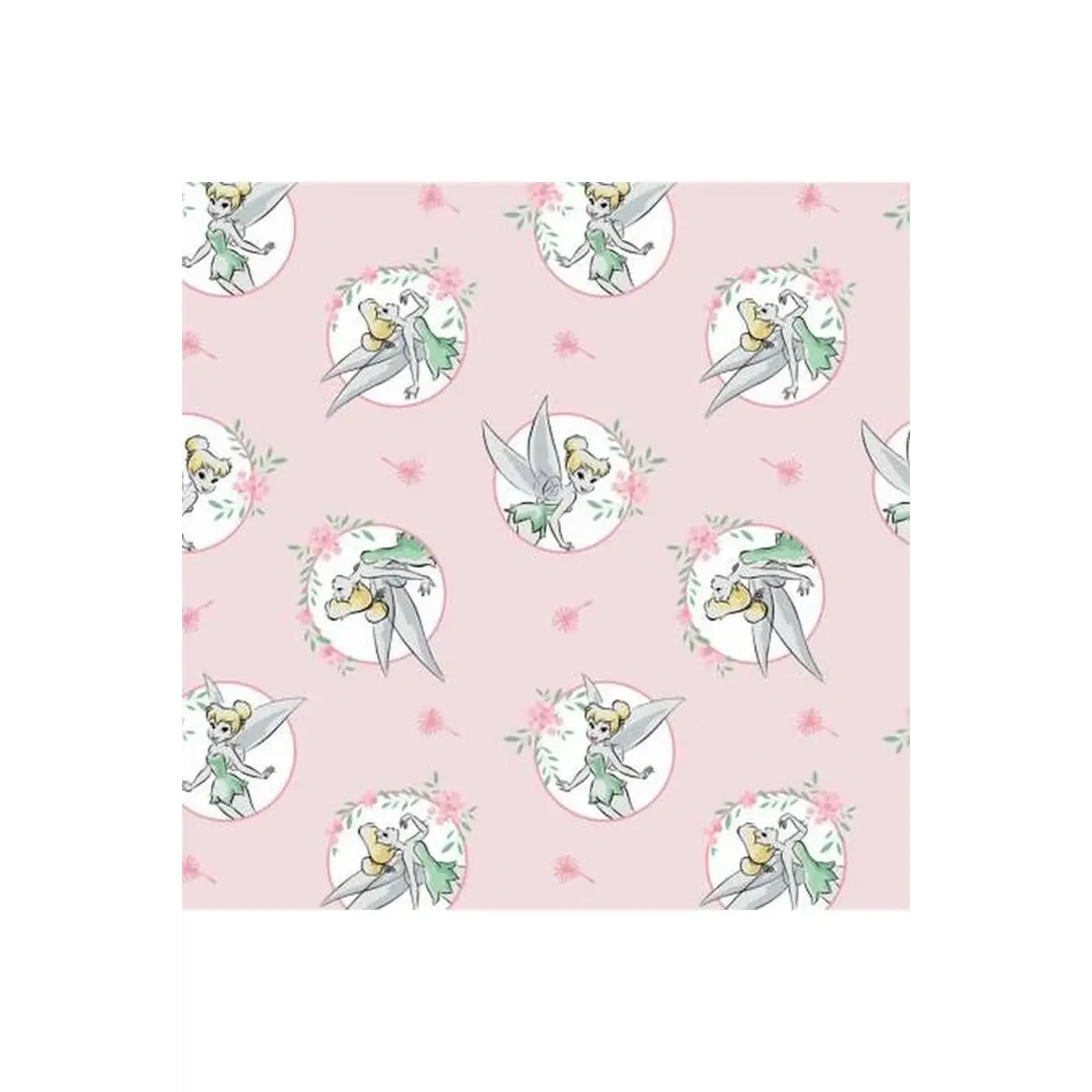 Light Pink Disney Tinkerbell Floral Frame Light Pink Disney Tinkerbell Floral Frame