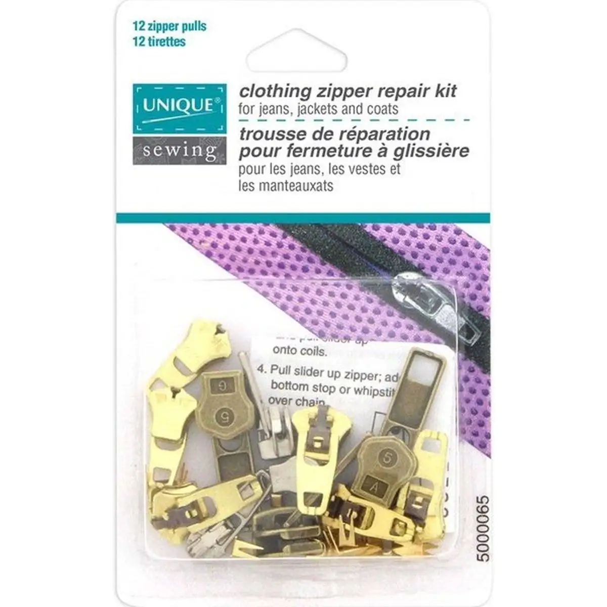 Clothing Zipper Repair Kit Clothing Zipper Repair Kit