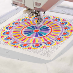 HUSQVARNA® VIKING® Mega Quilter's Embroidery Hoop 260 mm x 260 mm HUSQVARNA® VIKING® Mega Quilter's Embroidery Hoop 260 mm x 260 mm