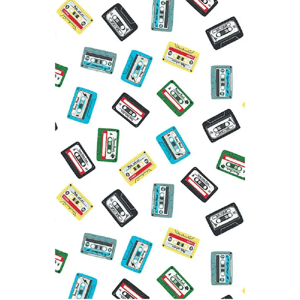 Fabric, Cassette Tape Mix Fabric, Cassette Tape Mix
