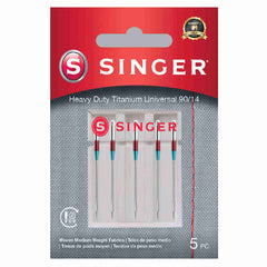 SINGER® Titanium Universal Needles 90/14 5-Pack SINGER® Titanium Universal Needles 90/14 5-Pack