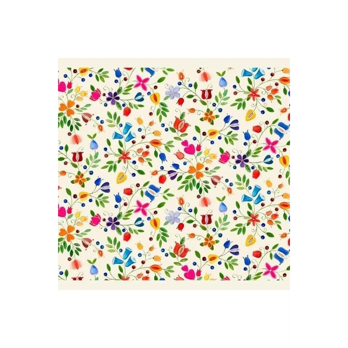 Shawl Dancers Small Floral Cream - 32002-CRE Shawl Dancers Small Floral Cream - 32002-CRE