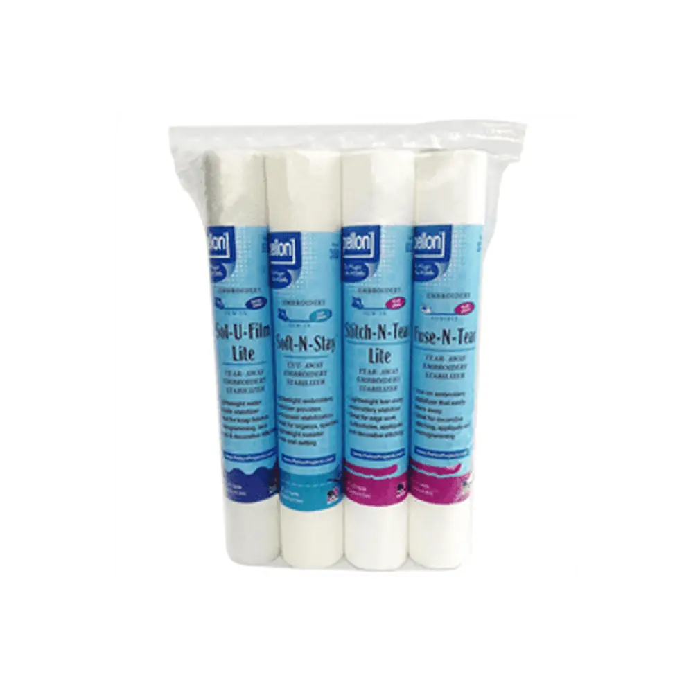 Embroidery Stabilizers Sampler Pack Embroidery Stabilizers Sampler Pack