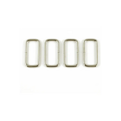 Emmaline Rectangular Rings 1 inch: 4 Pack Emmaline Rectangular Rings 1 inch: 4 Pack