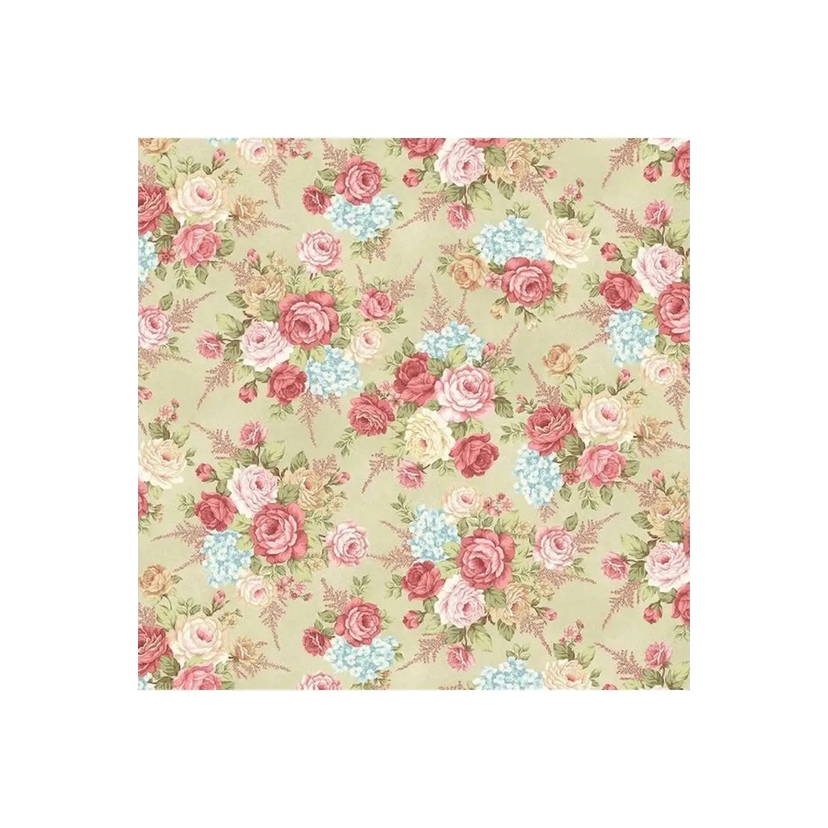 A Peaceful Garden Henry Glass F8690/66 Flannel A Peaceful Garden Henry Glass F8690/66 Flannel