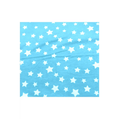 Fabric, Siltex - Blue w/ Stars Flannel 11-0043-2318 Fabric, Siltex - Blue w/ Stars Flannel 11-0043-2318