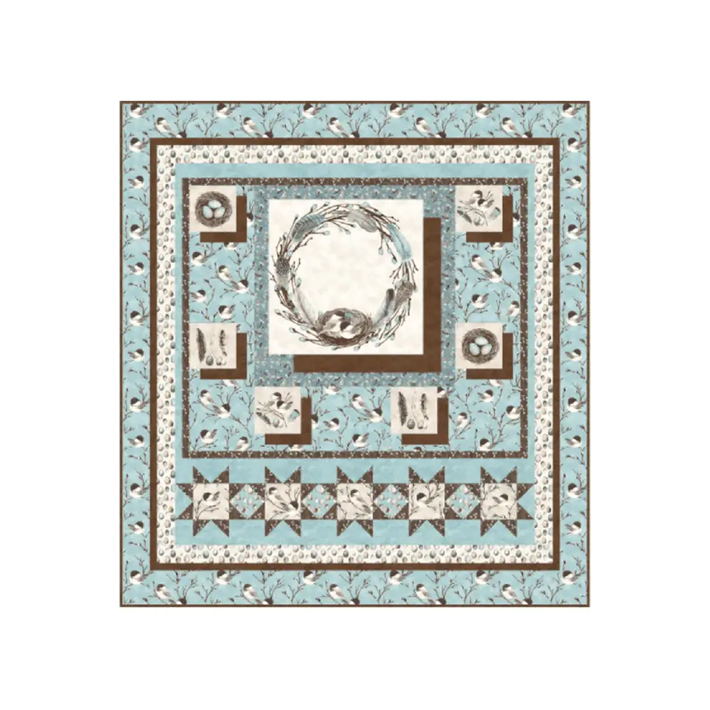 Feathered Nest A Cheerful Tune Pattern Feathered Nest A Cheerful Tune Pattern