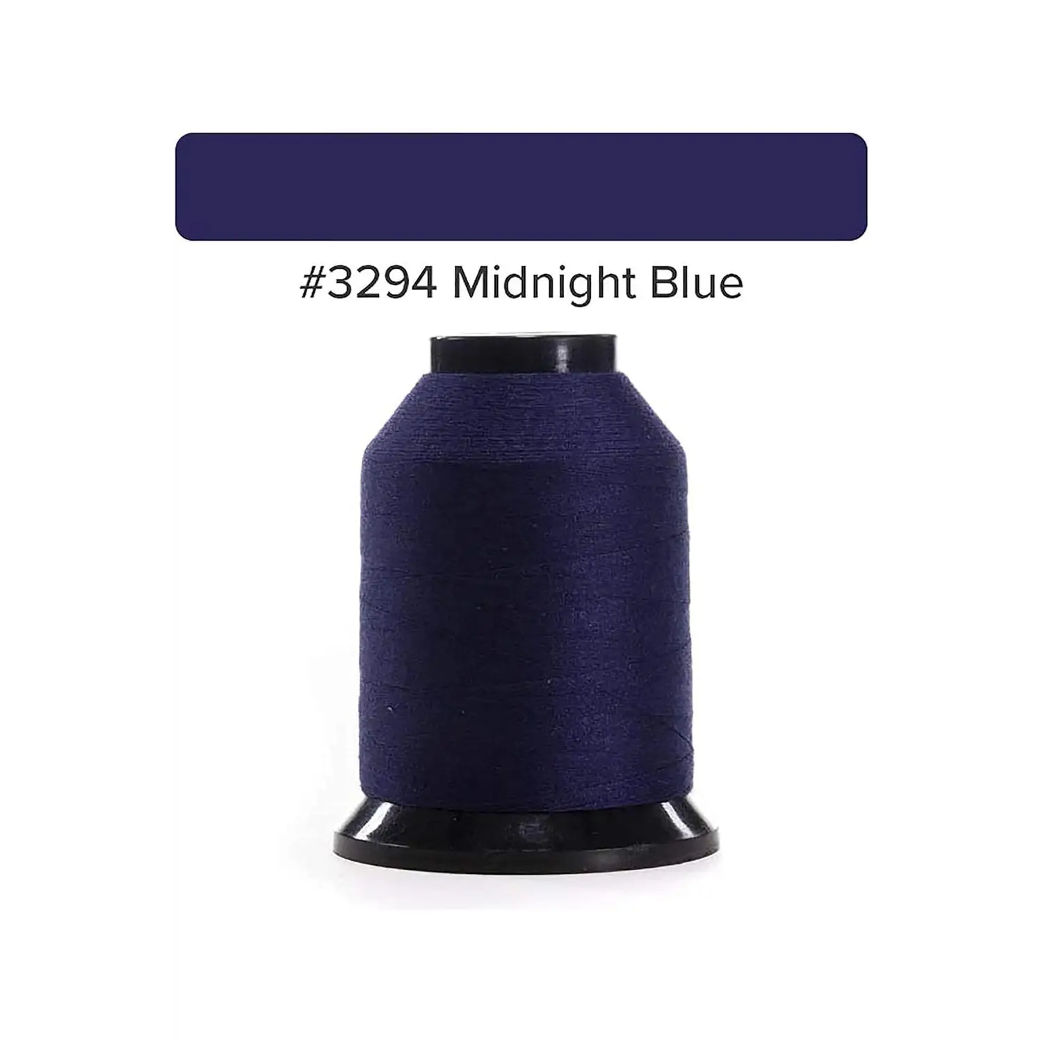 Finesse Quilting Thread - Solids 1500yds/1371m Polyester 50wt/3ply - 3294 Midnight Blue - Quilting Thread Finesse Quilting Thread - Solids 1500yds/1371m Polyester 50wt/3ply - 3294 Midnight Blue - Quilting Thread