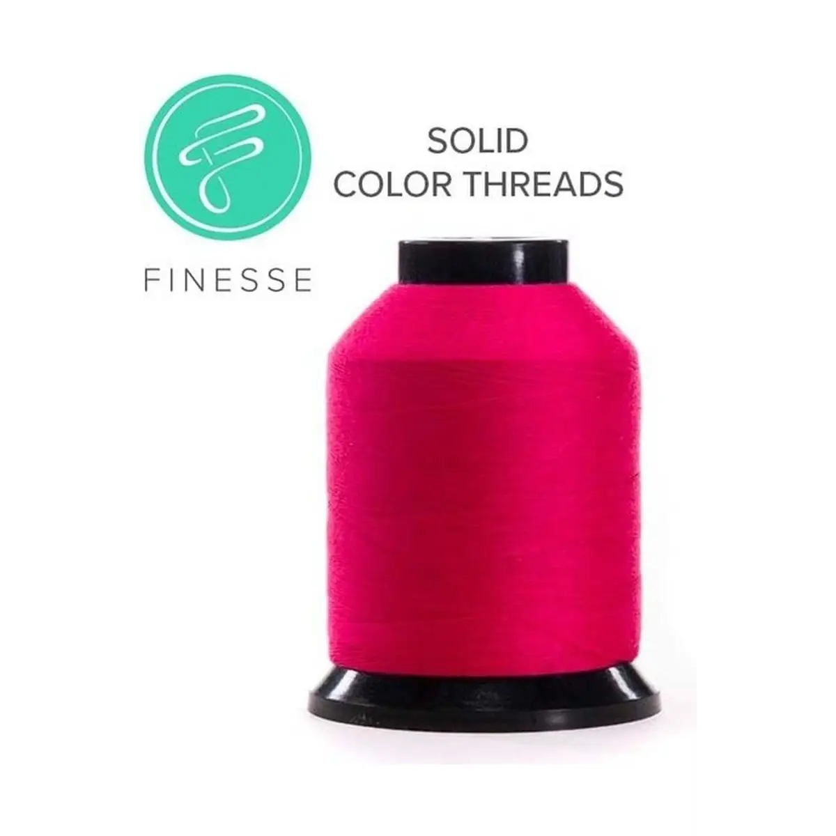 Finesse Quilting Thread - Solids 1500yds/1371m Polyester 50wt/3ply Finesse Quilting Thread - Solids 1500yds/1371m Polyester 50wt/3ply