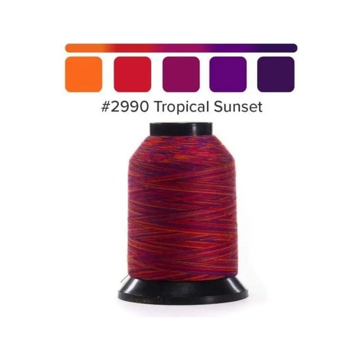 Finesse Quilting Thread - Variegated 1500yds/1371m Polyester 50wt/3ply Finesse Quilting Thread - Variegated 1500yds/1371m Polyester 50wt/3ply