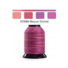 Finesse Quilting Thread - Variegated 1500yds/1371m Polyester 50wt/3ply Finesse Quilting Thread - Variegated 1500yds/1371m Polyester 50wt/3ply