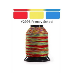 Finesse Quilting Thread - Variegated 1500yds/1371m Polyester 50wt/3ply Finesse Quilting Thread - Variegated 1500yds/1371m Polyester 50wt/3ply