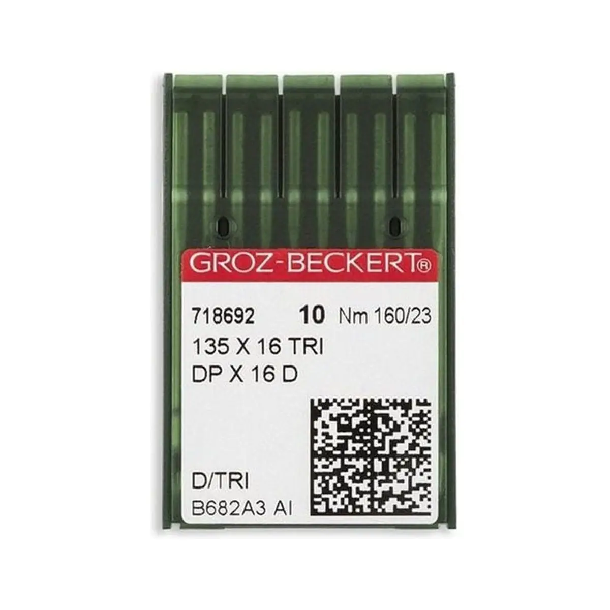 Groz-Beckert Industrial Machine Needle, Leather - System: 135x16 TRI, DPx16D Groz-Beckert Industrial Machine Needle, Leather - System: 135x16 TRI, DPx16D