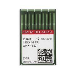 Groz-Beckert Industrial Machine Needle, Leather - System: 135x16 TRI, DPx16D Groz-Beckert Industrial Machine Needle, Leather - System: 135x16 TRI, DPx16D