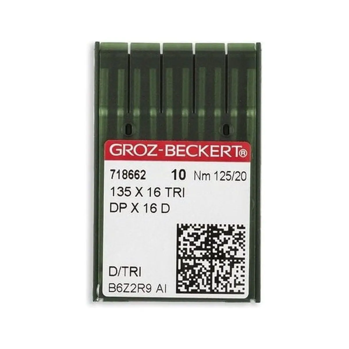 Groz-Beckert Industrial Machine Needle, Leather - System: 135x16 TRI, DPx16D Groz-Beckert Industrial Machine Needle, Leather - System: 135x16 TRI, DPx16D