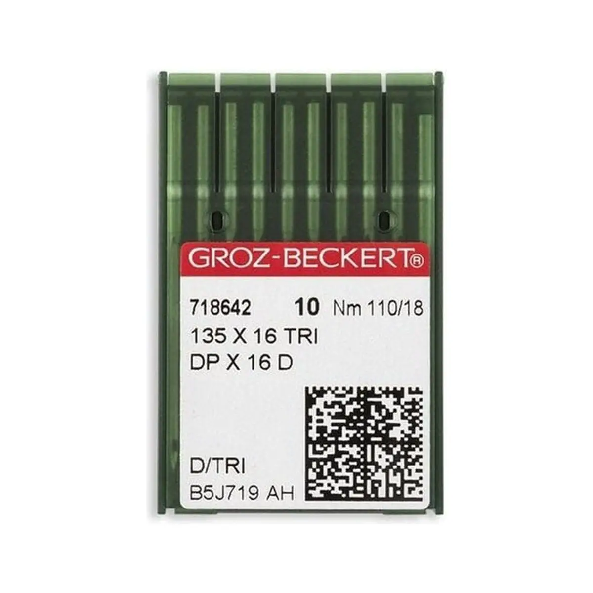 Groz-Beckert Industrial Machine Needle, Leather - System: 135x16 TRI, DPx16D Groz-Beckert Industrial Machine Needle, Leather - System: 135x16 TRI, DPx16D