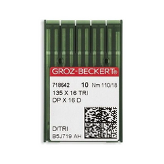 Groz-Beckert Industrial Machine Needle, Leather - System: 135x16 TRI, DPx16D Groz-Beckert Industrial Machine Needle, Leather - System: 135x16 TRI, DPx16D