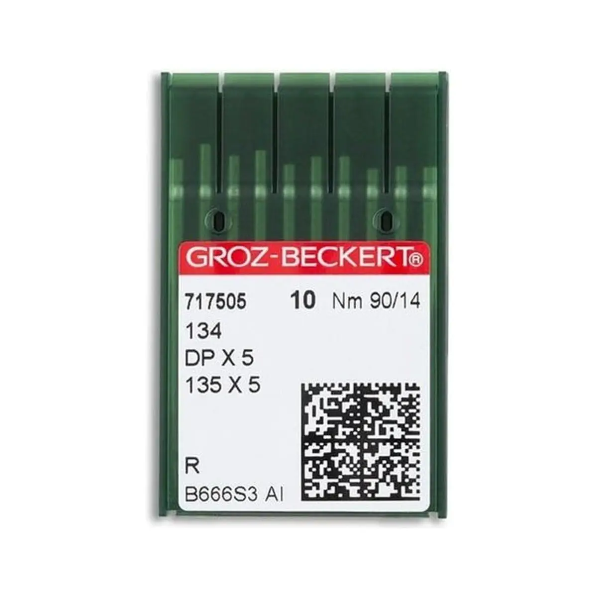 Groz-Beckert Industrial Machine Needles - System: 135x5, DPx5 Groz-Beckert Industrial Machine Needles - System: 135x5, DPx5