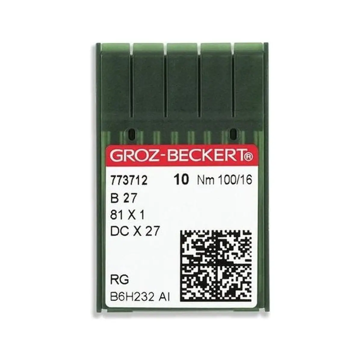 Groz-Beckert Industrial Machine Needles - System: B27, DCx27 Groz-Beckert Industrial Machine Needles - System: B27, DCx27