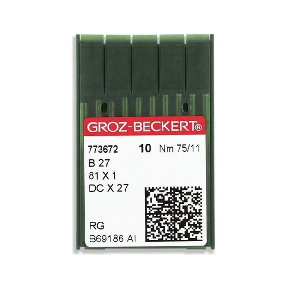 Groz-Beckert Industrial Machine Needles - System: B27, DCx27 Groz-Beckert Industrial Machine Needles - System: B27, DCx27