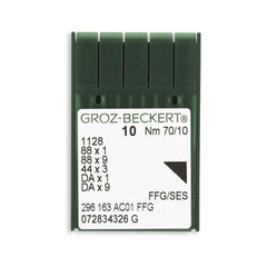Groz-Beckert Light Ball Point Straight Stitch Industrial Machine Needles - 1128, 88x1, 88x9, 44x3, DAx1, DAx9 - 10/Pack Groz-Beckert Light Ball Point Straight Stitch Industrial Machine Needles - 1128, 88x1, 88x9, 44x3, DAx1, DAx9 - 10/Pack