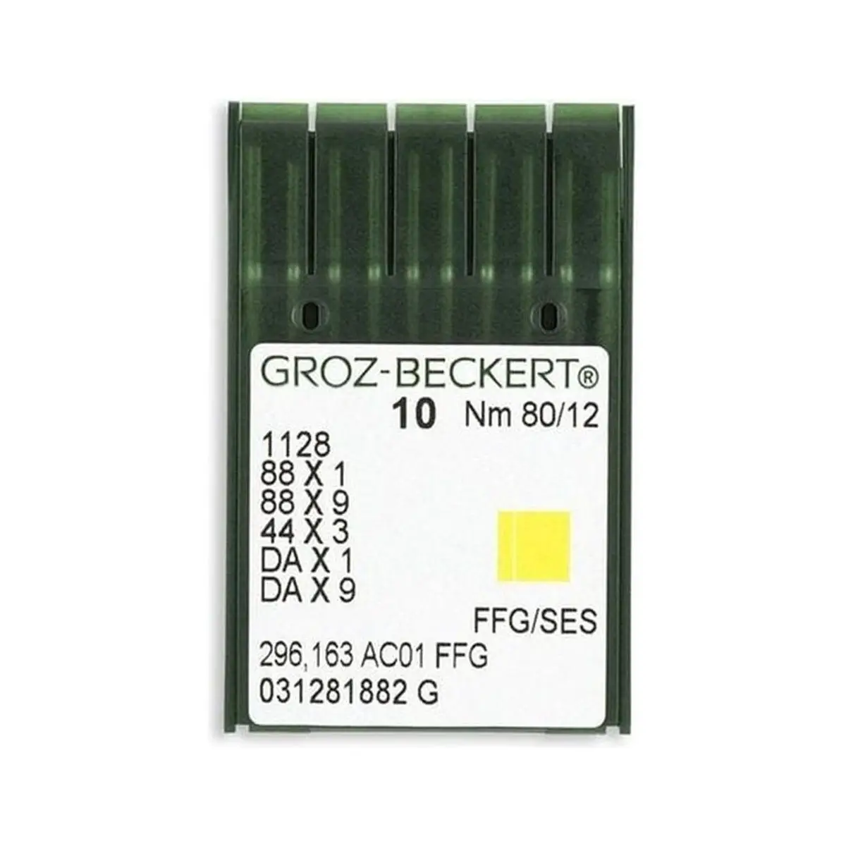 Groz-Beckert Light Ball Point Straight Stitch Industrial Machine Needles - 1128, 88x1, 88x9, 44x3, DAx1, DAx9 - 10/Pack Groz-Beckert Light Ball Point Straight Stitch Industrial Machine Needles - 1128, 88x1, 88x9, 44x3, DAx1, DAx9 - 10/Pack
