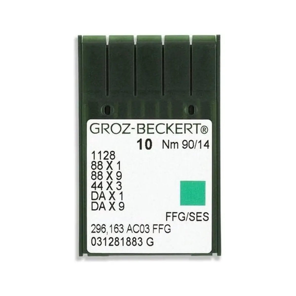 Groz-Beckert Light Ball Point Straight Stitch Industrial Machine Needles - 1128, 88x1, 88x9, 44x3, DAx1, DAx9 - 10/Pack Groz-Beckert Light Ball Point Straight Stitch Industrial Machine Needles - 1128, 88x1, 88x9, 44x3, DAx1, DAx9 - 10/Pack