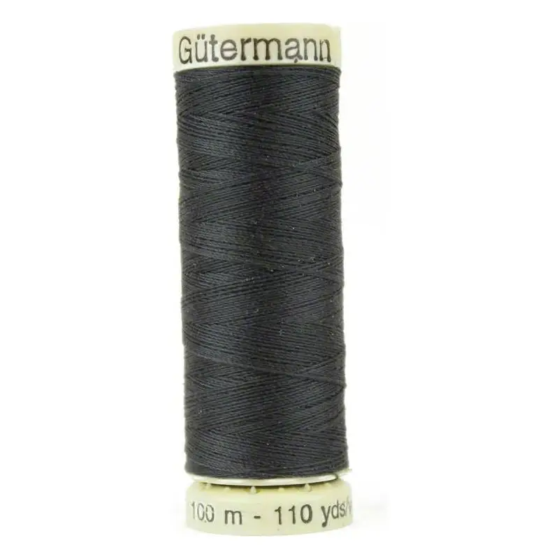 Gutermann Sew-All Thread 110yds - Charcoal - 125 - Thread Gutermann Sew-All Thread 110yds - Charcoal - 125 - Thread