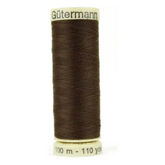 Gutermann Sew-All Thread 110yds - Chestnut - 595 - Thread Gutermann Sew-All Thread 110yds - Chestnut - 595 - Thread
