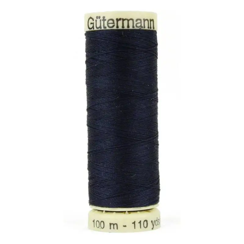 Gutermann Sew-All Thread 110yds - Dark Midnight - 279 - Thread Gutermann Sew-All Thread 110yds - Dark Midnight - 279 - Thread