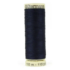 Gutermann Sew-All Thread 110yds - Dark Midnight - 279 - Thread Gutermann Sew-All Thread 110yds - Dark Midnight - 279 - Thread
