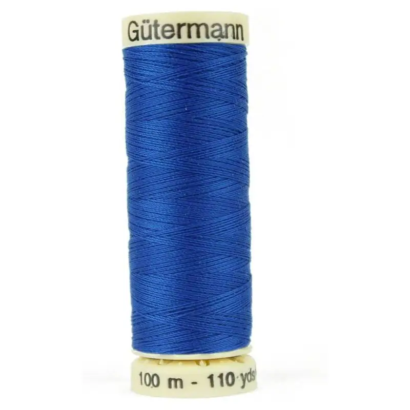 Gutermann Sew-All Thread 110yds - Electric Blue - 248 - Thread Gutermann Sew-All Thread 110yds - Electric Blue - 248 - Thread