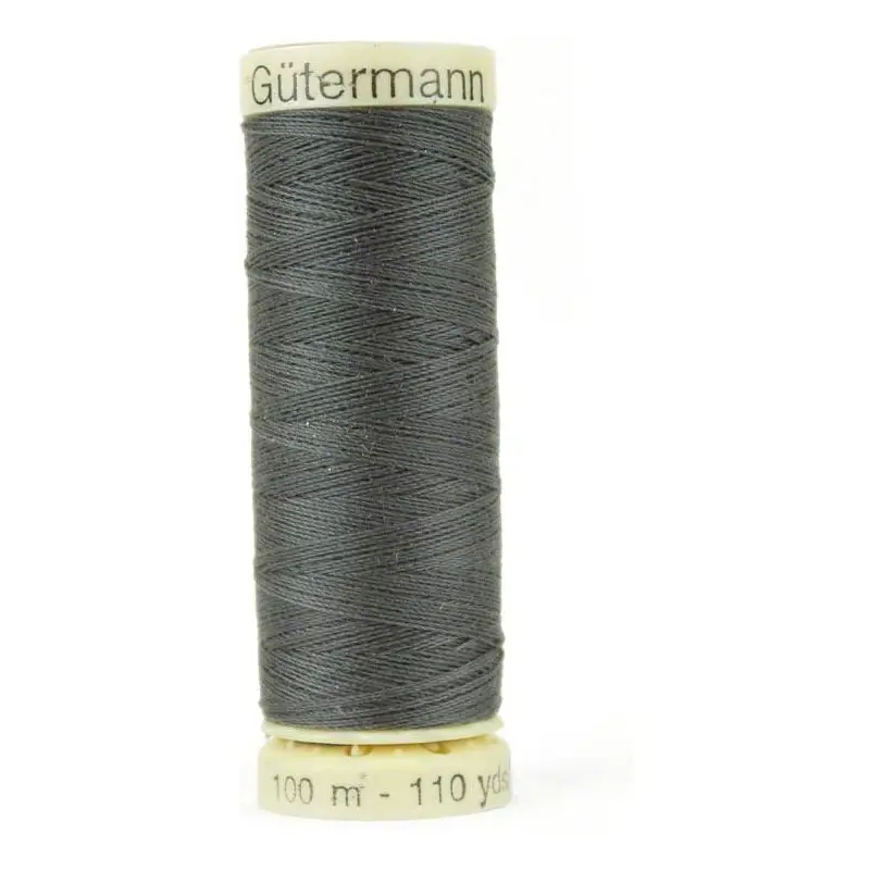 Gutermann Sew-All Thread 110yds - Gray - 112 - Thread Gutermann Sew-All Thread 110yds - Gray - 112 - Thread