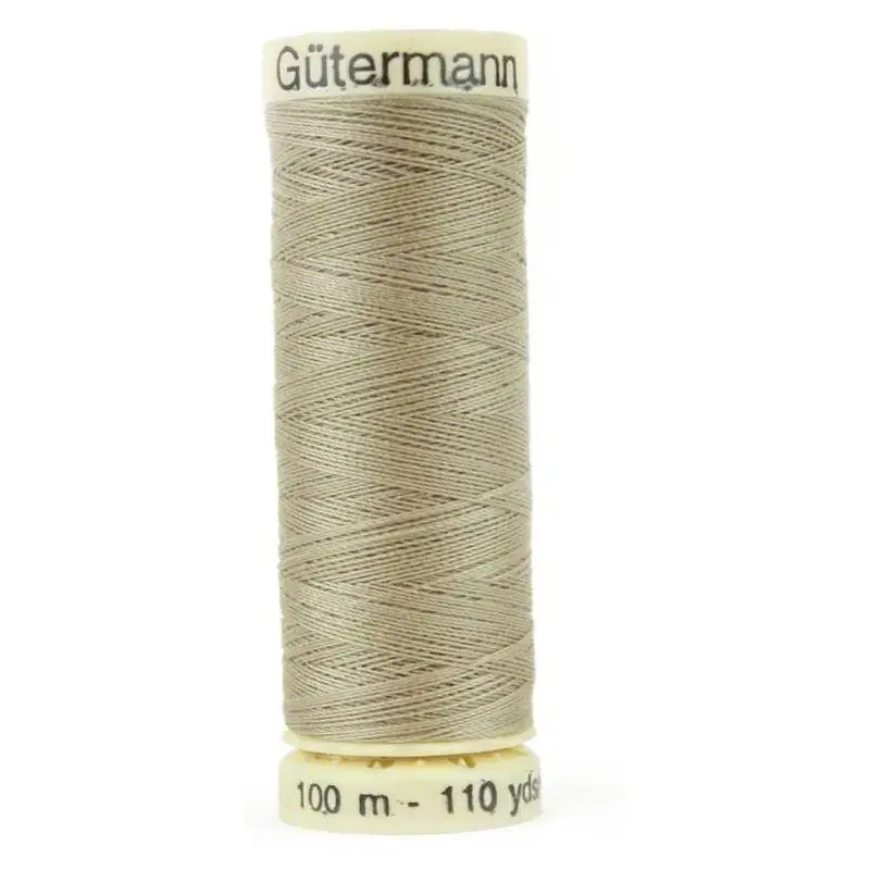 Gutermann Sew-All Thread 110yds - Khaki - 507 - Thread Gutermann Sew-All Thread 110yds - Khaki - 507 - Thread