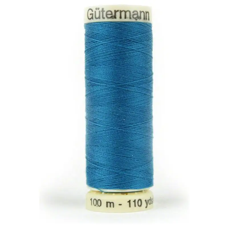 Gutermann Sew-All Thread 110yds - Ming Blue - 625 - Thread Gutermann Sew-All Thread 110yds - Ming Blue - 625 - Thread