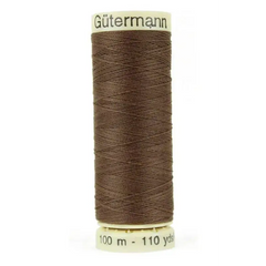 Gutermann Sew-All Thread 110yds - Saddle Brown - 575 - Thread Gutermann Sew-All Thread 110yds - Saddle Brown - 575 - Thread