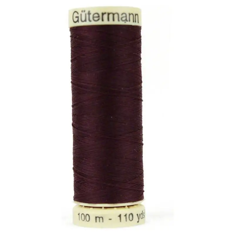 Gutermann Sew-All Thread 110yds - Wine - 455 - Thread Gutermann Sew-All Thread 110yds - Wine - 455 - Thread
