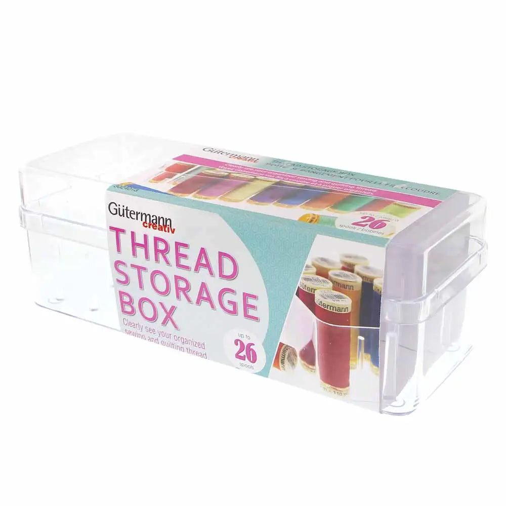 GUTERMANN Thread Storage Box - Holds 26 Spools - Storage GUTERMANN Thread Storage Box - Holds 26 Spools - Storage