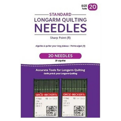 Handi Quilter Standard Longarm Needles – Two Packages of 10 20/125-R Sharp Handi Quilter Standard Longarm Needles – Two Packages of 10 20/125-R Sharp